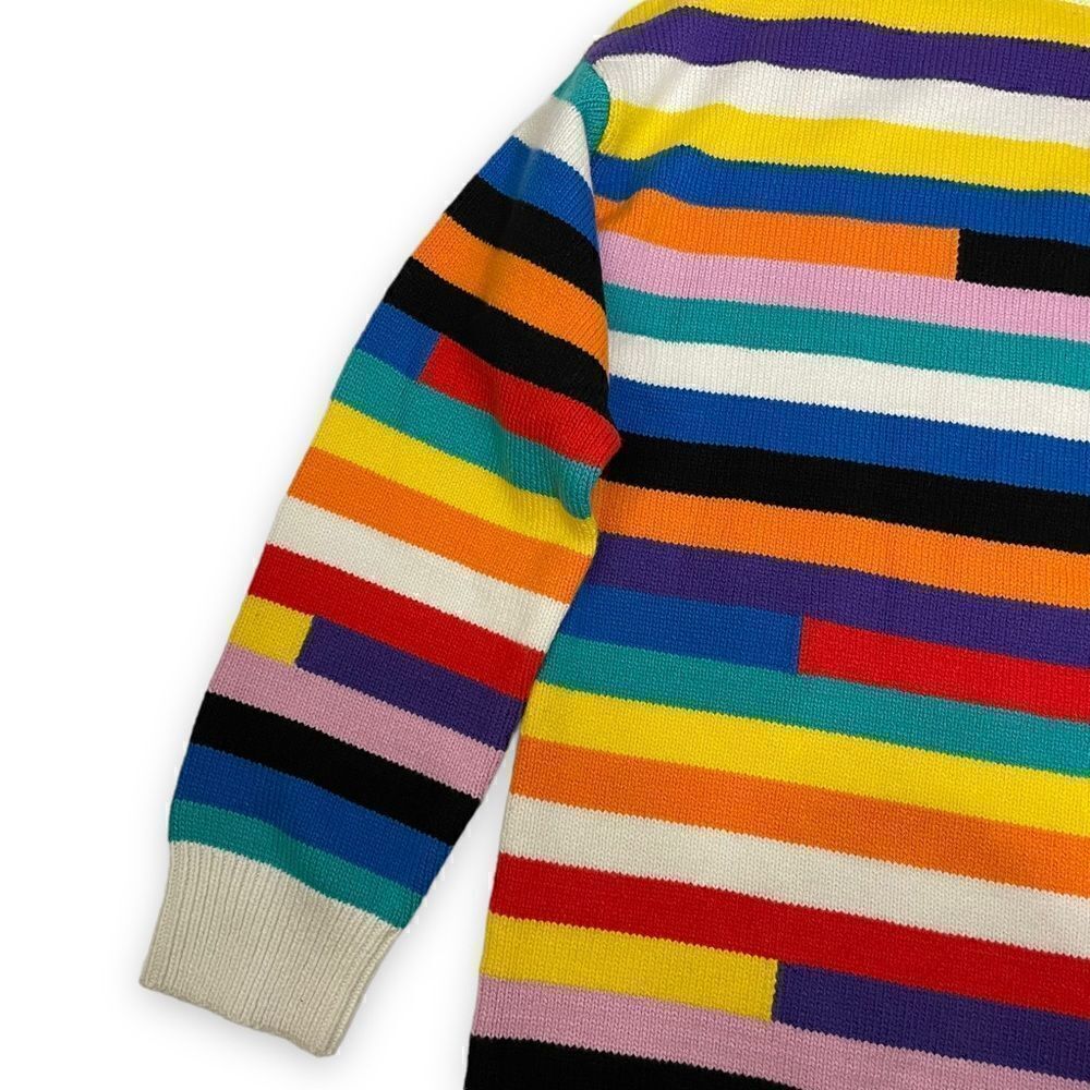 LEGO X Target Mix Stripe Sweater Multicolored Mock Neck - Picture 2 of 10